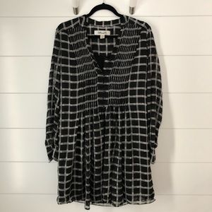 Diane Von Furstenberg Plaid Dress